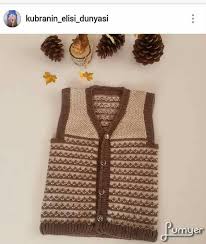 Umran Avci Adli Kullanicinin Bebek Yelek Ceket Sapka Modelleri Panosundaki Pin Hirka Erkek Bebek Yelek