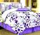 Purple And Grey Comforter Set