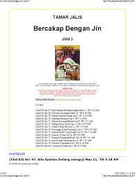 Ada 20 gudang lagu siri bercakap dengan jin terbaru, klik salah satu untuk download lagu mudah dan cepat. Siri Bercakap Dengan Jin Jilid 3