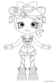 Download this adorable dog printable to delight your child. Rosie Bloom Colouring Page Coloring Pages Printable