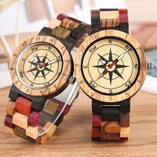 Montre numérique pour homme timex de la collection weekender. Montre Royal Boussole Modele Homme Ou Femme Ou Couple Montres En Bois Bobbytrading