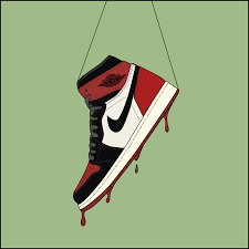 Air Jordan1 Nike Art Nike Drawing Jordan Shoes Wallpaper