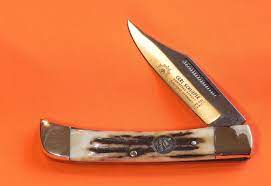 The second reason is that retinal tissue in the eye is shielded from the body's defense mechanism, which would otherwise consider the injected material used in gene. Carl Schlieper German Eye Brand 1 Blade Folding Pocket Knife Nice Stag Handles 2 Eyes On Blade