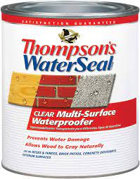 Bleach and water will also work well. Thompsons Th 024104 14 Clear Multi Surface Waterproofer Quart Household Thermostat Accessories Amazon Com