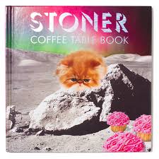 Looking at the cover of the stoner coffee table the book contains several images that while strange at first glance, will probably be the most amazing thing to be seen while high. Stoner Coffee Table Book