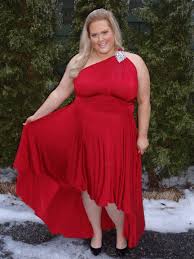 killerkurves in the plus size ruby red sakura maxi