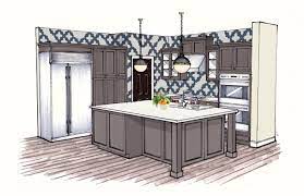 Split entry kitchen remodel layouts pictures of flowers. Secret Favorite Clients The Kitchen Interior Design Renderings Beautiful Room Designs Interior Design Sketches Kitchen