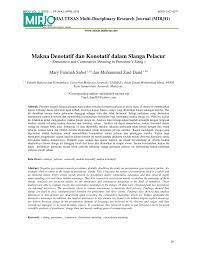 Gue kan jengah kata donna malu. Summarises The Findings Of The Study Download Table