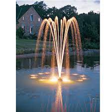 An artificially created jet or stream of water. Naturagart Shop Springbrunnen Pond Jet Schwimmend Online Kaufen