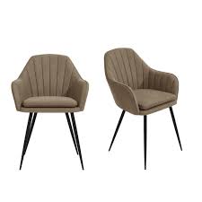 Breakfast bar kitchen stools faux leather pu home dining stool chair barstools. Set Of 2 Beige Faux Leather Dining Tub Chairs With Black Legs Logan Furniture123