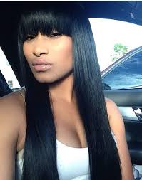 Chinese Bangs Weave Hairstyles Hair Styles Long Hair Styles