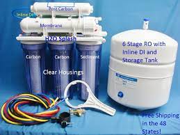 6 Stage Ro Di System Clear Housings