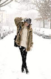 The Street Style Photo Winter Fashion Cold New York Winter Fashion Winter Outfits Snow