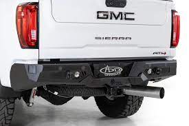 2020 2022 Gmc Chevy 2500 Rear Bumper W Blind Spot Sensors I Add Offroad