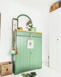 Pin By Alina Adriana On New House Hallway Ikea Hurdal Green Painted Furniture Ikea Home