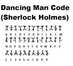 Dancing Men Pictures Google Search Caligraphie Alphabet Typographique