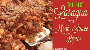 The Best Lasagna With Meat Sauce Recipe Tik Tok Recipe Request Youtube Meat Sauce Recipes Meat Sauce Sauce Recipes