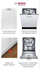 A bosch dishwasher normally responds to commands, or buttons, touched on its control panel. Panel Ready Dishwashers 3 Best Models In 2021 Review Paneling Condo Kitchen Dishwasher