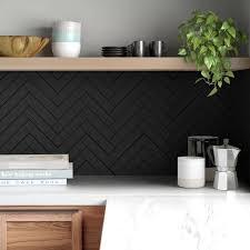 Hull Soho 2 X 8 Porcelain Subway Tile In 2020 Wall And Floor Tiles Shower Floor Black Subway Tiles