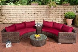 Clp Poly Rattan Garten Lounge Set Rund Barbados 2x 3er Sofa Glastisch Rund O 80 Cm 6 Sitzplatze Jetzt Bes Lounge Mobel Garten Lounge Set Loungemobel Garten