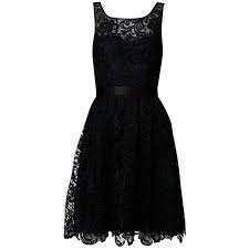 Myer Online Lace Shell Skater Dress Found On Polyvore Dresses Fashion Pretty Dresses