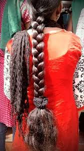 Nice Thick Long Braid In 2020 Long Indian Hair Long Hair Girl Braided Hairstyles
