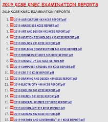 The fastest and easiest way is via sms and telcos love it because they get to earn a. Knec Report On Kcse 2019 Kcse Revision