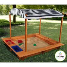 Gefunden Bei Wayfair De Sandkiste Mit Dach Kinder Sandkasten Sandkasten Outdoor Spiel Ideen