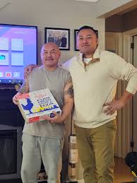 One of the best birthday present for Tsas Thoj from Vam Xais Thoj. Lol.  Thanks again for coming out and celebrating his birthday.