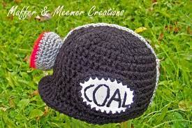 Coal Miner Hard Hat Crochet Coal Miner Hard Hat Infant Sizes Hooks Needles And Y Crochet Star Patterns Crochet Photo Props Crochet Hats