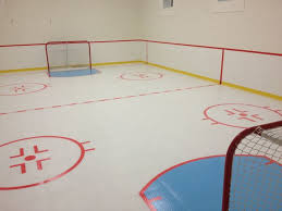 Sport Flooring Indoor Ball Hockey Court By Total Sport Solutions Shipping Worldwide Home Gym Flooring Hockey Room Flooring