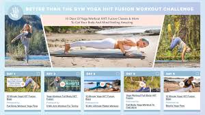 Ultimately, the best class is going to be the one you enjoy, because there's a far greater chance. Yoga Workout Hiit Fusion Challenge Boho Beautiful