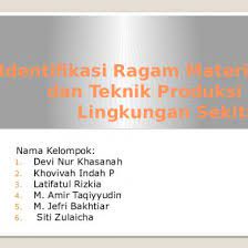 May 05, 2021 · berikut ini tahapan identifikasi ragam material dan teknik di lingkungan sekitar 1. Identifikasi Ragam Material Dan Teknik Produksi Di Lingkungan 4qz3oyeerg0k