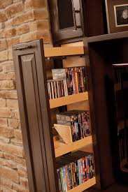 Media Storage Pull Outs Offer Convenient Storage For Dvds And Cds Diy Dvd Storage Wall Storage Shelves Ikea Dvd Storage
