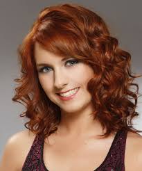 Dark brown layered mid length curly hair. Natural Curly Red Hairstyles Novocom Top