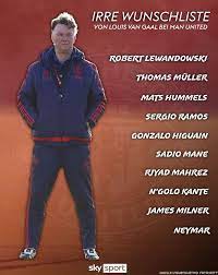 Luis val gaal is manchester united manager. Irre Wunschliste Diese Stars Wollte Van Gaal Zu Manchester United Holen Sky Sport Austria