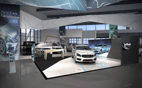 3d Lab Visualisaties Interieur Showroom Interior Concept For Mercedes Benz Belgium Interior Concept Car Showroom Interior Showroom