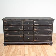 Black Shabby Chic 12 Drawer Dresser Shabby Chic Dresser Black Shabby Chic Shabby Home