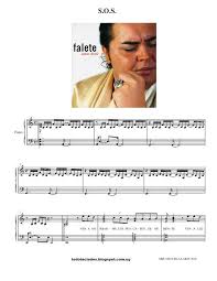 S O S Falete Partituras Partituras Musicales Piano Partituras