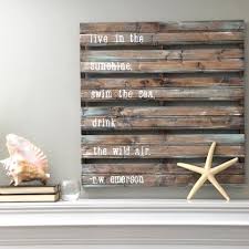 With our library of pallet furniture projects & ideas, your design & build can help save your money!. Diy Wood Pallet Decor Ideas Coastal Style Coastal Decor Ideas Interior Design Diy Shopping