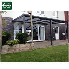 Every modern house has a beautiful terrace; China Modern Design Sunshade Waterproof Aluminium Pergola With Polycarbonate Roof China Pergola Aluminum Pergola