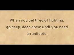 When You Get Tired Of Fighting Go Deep Deep Down Until You Need An Antidote Runescape Youtube