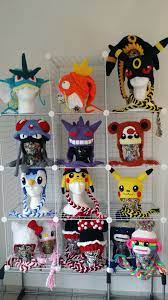 Crochet Character Hats Crochet Pokemon Crochet Funny Hat Crochet Hats