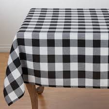 Black And White Checkered Tablecloth Walmart Home Plaid Tablecloth Table Cloth Tablecloth Sizes