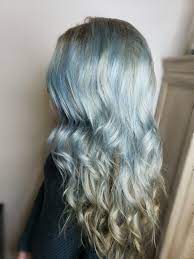 Pastel Blue And Grey Hair Hair Long Hair Styles Hair Styles