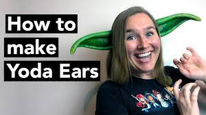 How To Make Yoda Ears Tutorial Diy Youtube