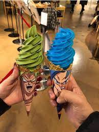Battle of gods earns us$2.2 million in n. What If We Kissed While Eating The Special Dragon Ball Super Ice Cream Food Porn Know Your Meme