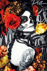 Rockstar energy dia de los muertos sugar skull tattoo snapback trucker mesh hat. Dia De Los Muertos Tattoo