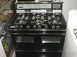 Crown Gas Double Oven Stove 6 Burner Range Restored Double Oven Stove Double Oven Gas Double Oven