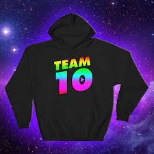 See more of jake paul merch on facebook. Team 10 Hoodie Rainbow Team 10 Logo Team 10 Merch Jake Paul Etsy